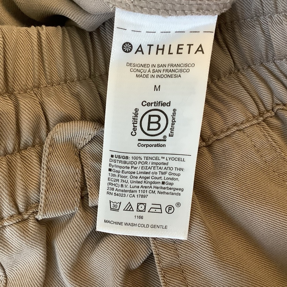 Athleta Celestial High Rise Utility Pant Medium Feather - Picture 10 of 10